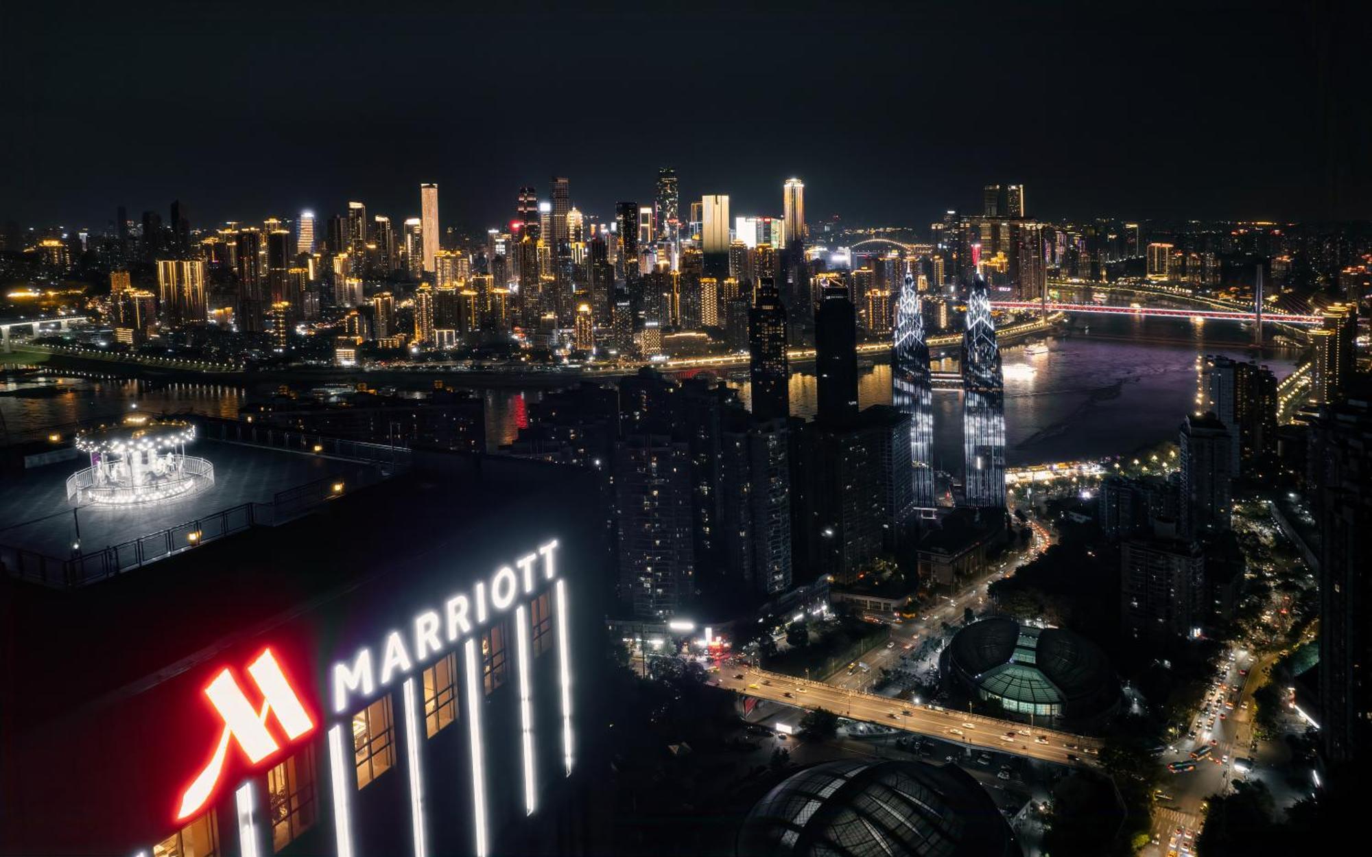 Chongqing Marriott Hotel Exterior foto